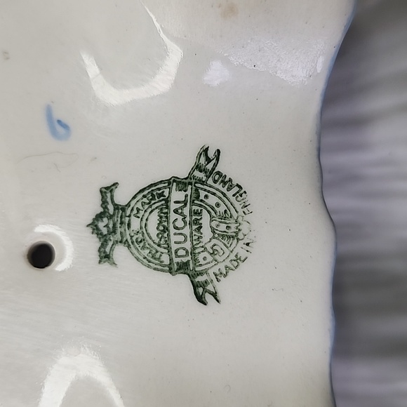 Crown Ducal Ware Footed Bowl - Circa 1940s very rare vintage antique - Picture 5 of 6